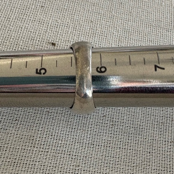 Sterling Silver & Denim Lapis Cabochon Ring - Picture 10 of 12